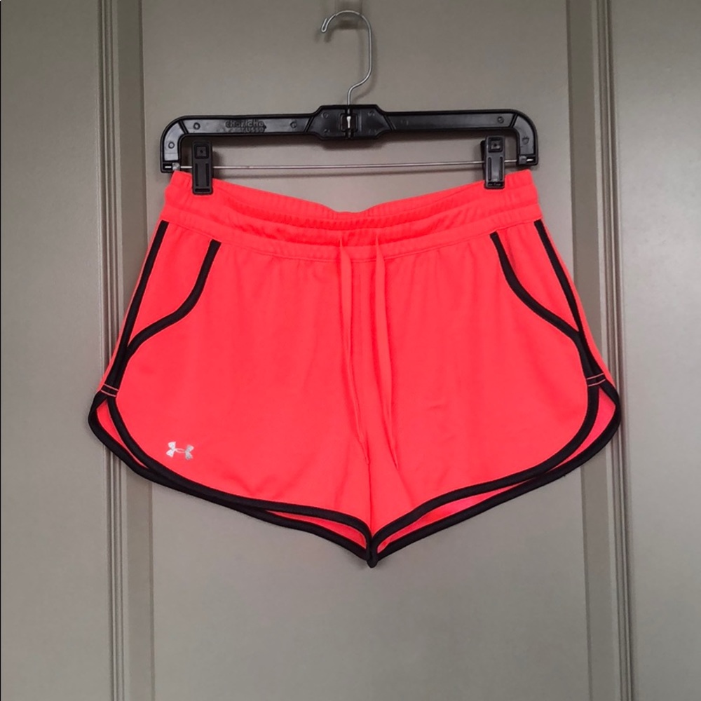 Under Armour mesh athletic shorts - Orange